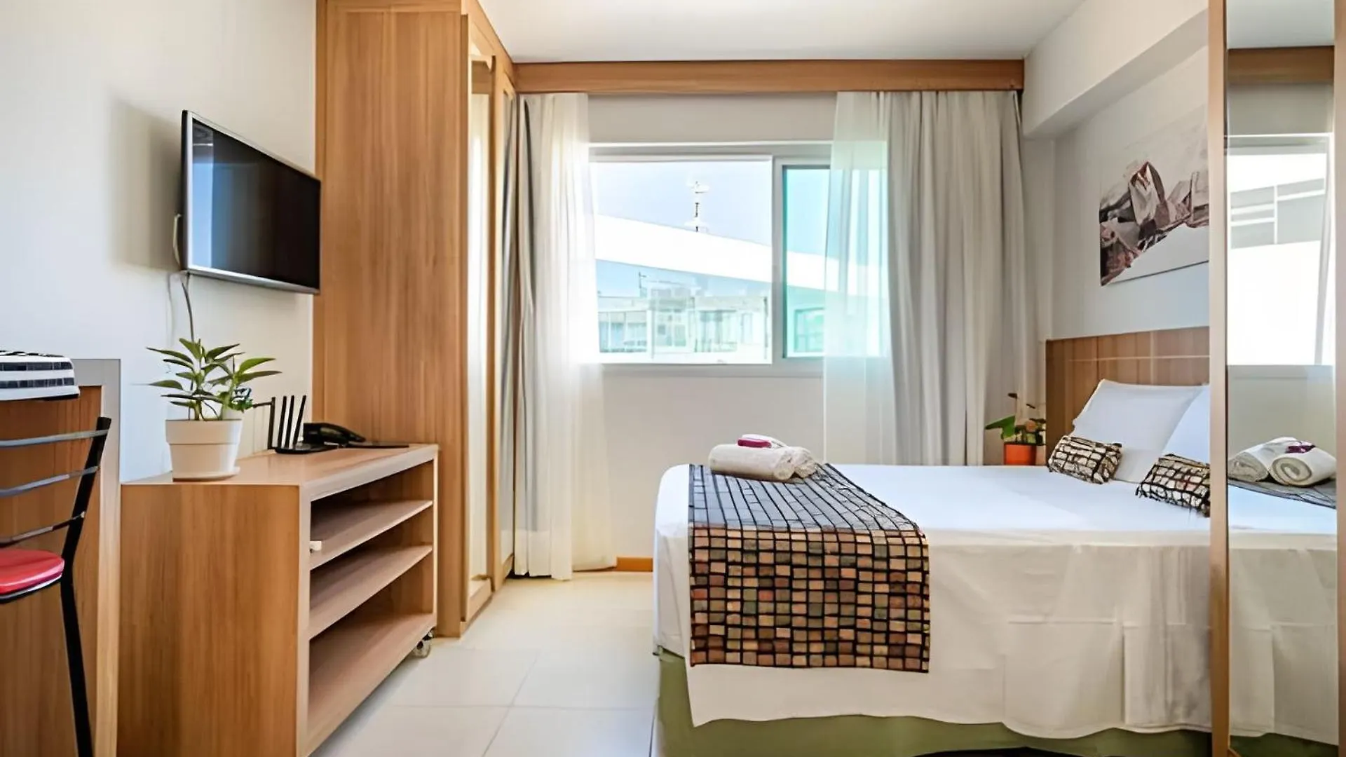 Hotel Saint Moritz Flat Particular Conforto E Tranquilidade No Centro De ブラジリア アパート