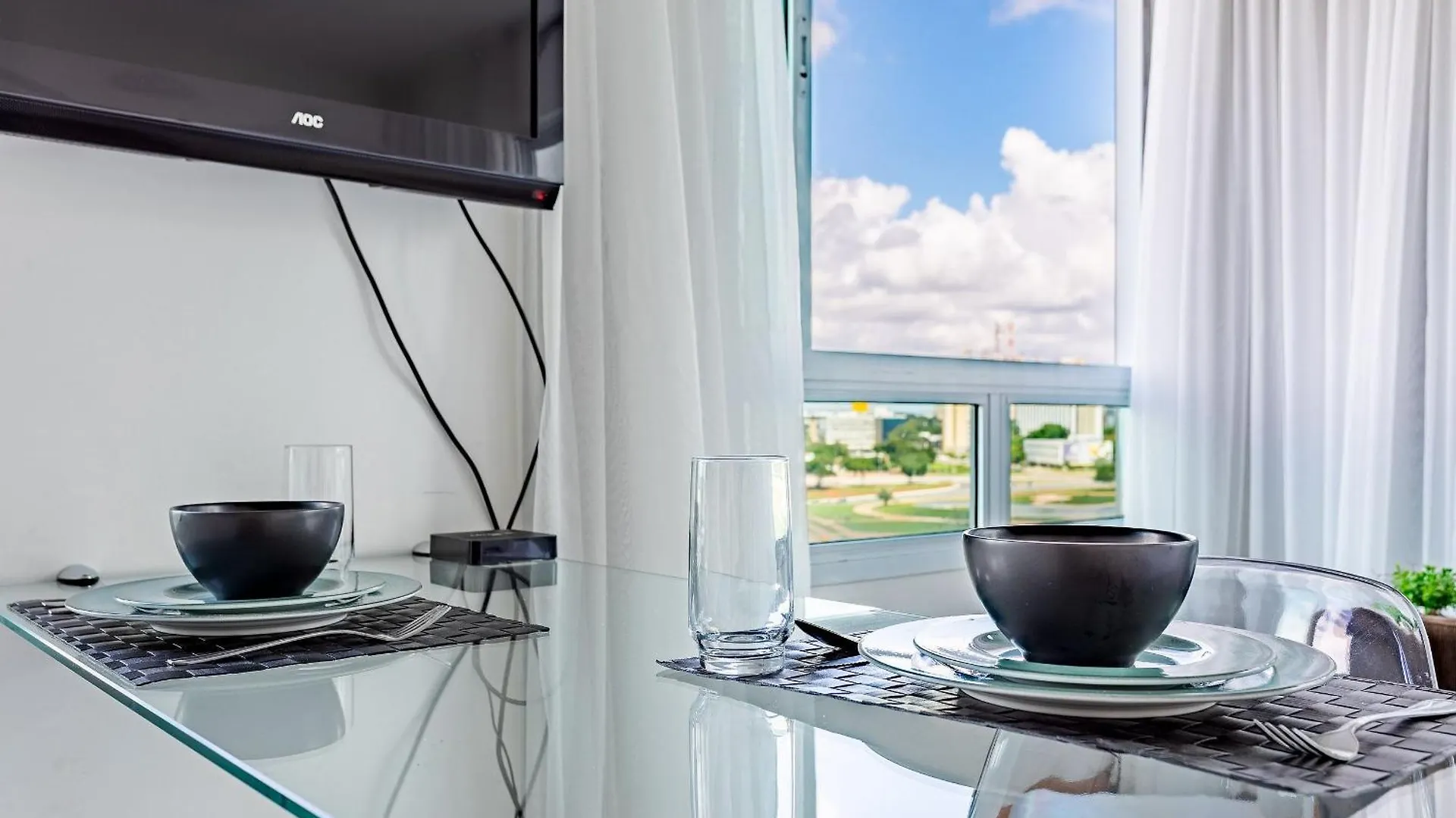 アパート Hotel Saint Moritz Flat Particular Conforto E Tranquilidade No Centro De ブラジリア